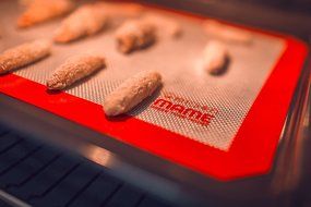 Mame Premium Silicone Kitchen Baking Mat 16.5 Inch Pack of 2 Bonus 2$ coupon Non Stick Child placement N2