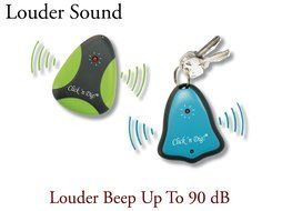 Click 'n Dig Model E4 Key Finder. 4 Receivers. Wireless RF Remote Item, Wallet Locator N2