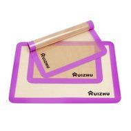 3-Pack Silicone Baking Mat Reusable Nonstick Heat Resistant Healthy Cooking ,Baking Sheet Mat Set - 2 x Large... N2