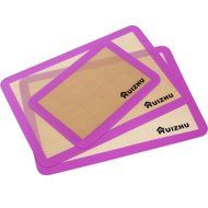 3-Pack Silicone Baking Mat Reusable Nonstick Heat Resistant Healthy Cooking ,Baking Sheet Mat Set - 2 x Large... N5