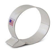 Ann Clark Speech Word Bubble Cookie Cutter - 3 Inches - Tin Plated Steel