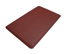 NewLife by GelPro Designer Comfort Mat, 20 by 48-Inch, Grasscloth Crimson N5