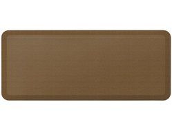 NewLife by GelPro Designer Comfort Mat, 20 by 48-Inch, Grasscloth Crimson N8
