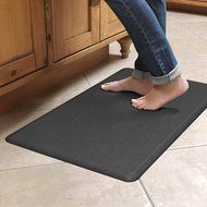 NewLife by GelPro Designer Comfort Mat, 20 by 48-Inch, Grasscloth Crimson N10