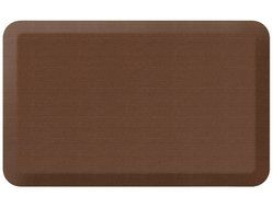 NewLife by GelPro Designer Comfort Mat, 20 by 48-Inch, Grasscloth Crimson N11