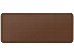NewLife by GelPro Designer Comfort Mat, 20 by 48-Inch, Grasscloth Crimson N12