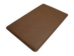 NewLife by GelPro Designer Comfort Mat, 20 by 48-Inch, Grasscloth Crimson N13