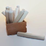 Handmade Wood Bolillo. Set of 2! Tortilla Rolling Pin, Rodillo! Also great for eggrolls, pot stickers &amp; dumplings... N2