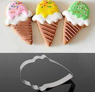 1 Pcs/Quality Stainless Steel Ice Cream Cone Cake Biscuit Cookie Cutter Bread Cupcake Mold Cake Decorating tools