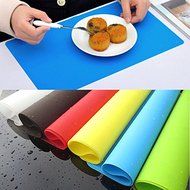 Windspeed Silicone Pastry Mat Oven Baking Mat for Sheet Pans Cooling Rack (Blue)