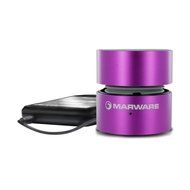 Marware UpSurge Portable Mini Rechargeable Speaker - Purple N4