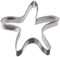 Fox Run Starfish Cookie Cutter, 3-1/2-Inch