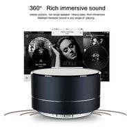 Apltch LED Aluminum Alloy Cylinder Clear Bass Wireless Mini Speakers Handsfree Music Subwoofer Stereo Speaker...