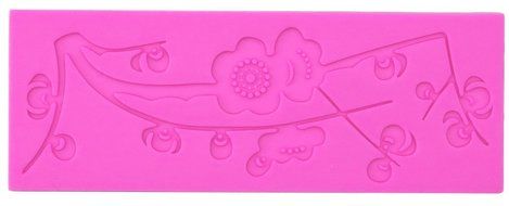 5pc Cake Decorating Molds- Premium Silicone Decoration Molds for Sugarcraft, Fondant, Gumpaste, Resin Mold , Lace... N4