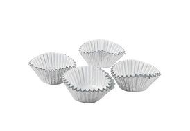 Crave Oven-Safe Durable Mini Foil Baking Cups, 1.5 inches diameter, 72-count (36 Foil 36 Paper in Total) N3