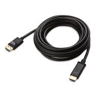 Cable Matters Gold Plated DisplayPort to HDTV Cable 25 Feet N9
