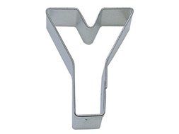 R&amp;M Letter Y Cookie Cutter in Durable, Economical, Tinplated Steel