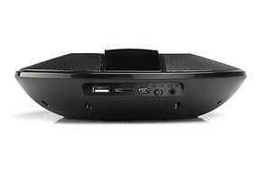 Wireless Portable Bluetooth Speaker &#039;Volx&#039; - 3+5W Speaker, Subwoofer, Micro SD Card Slot, FM Radio, USB, Line... N3