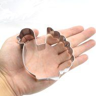 Tiny Cookie Cutter Set - Stainless Steel (Tortoise and Deer) for Anniversary Birthday Wedding Theme Party N12