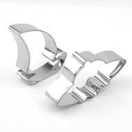 Tiny Cookie Cutter Set - Stainless Steel (Tortoise and Deer) for Anniversary Birthday Wedding Theme Party N13