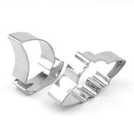 Tiny Cookie Cutter Set - Stainless Steel (Tortoise and Deer) for Anniversary Birthday Wedding Theme Party N14