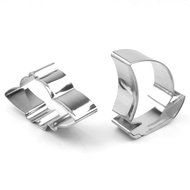 Tiny Cookie Cutter Set - Stainless Steel (Tortoise and Deer) for Anniversary Birthday Wedding Theme Party N16