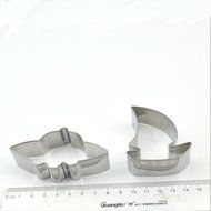 Tiny Cookie Cutter Set - Stainless Steel (Tortoise and Deer) for Anniversary Birthday Wedding Theme Party N18