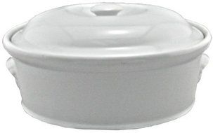 BIA Cordon Bleu 4-Quart Oval Casserole, White