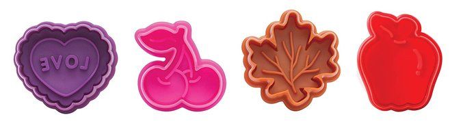 Mrs. Anderson's Baking Pie Crust Cutters, Set of 4 N2