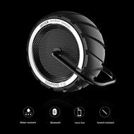 Mrice Tire-Shaped Portable Wireless Bluetooth Water Resistant Shower Speaker with 3W Strong Bass Driver Build... N3