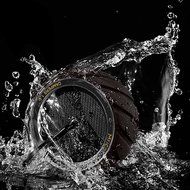Mrice Tire-Shaped Portable Wireless Bluetooth Water Resistant Shower Speaker with 3W Strong Bass Driver Build... N24
