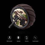 Mrice Tire-Shaped Portable Wireless Bluetooth Water Resistant Shower Speaker with 3W Strong Bass Driver Build... N25