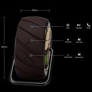 Mrice Tire-Shaped Portable Wireless Bluetooth Water Resistant Shower Speaker with 3W Strong Bass Driver Build... N26