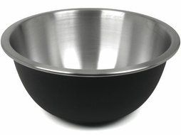 OXO Good Grips 3-Quart Stainless Steel Mixing Bowl, Black
