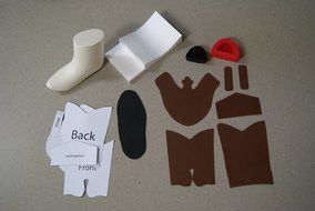 3d Cowboy Boot Kit for Gumpaste/fondant N2