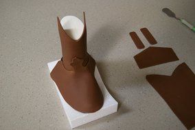 3d Cowboy Boot Kit for Gumpaste/fondant N3