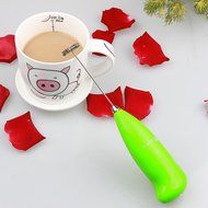 DEESEE(TM) Fashion Hot Drinks Milk Frother Foamer Whisk Mixer Stirrer Egg Beater (Purple) N10