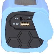 Waterprrof Wireless Bluetooth Speaker with Power Bank One Time Charge Music Player One Time Enjoy Music (Sky Blue) N3