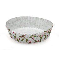 Baking Cups - Christmas Holiday Ruffled by Welcome Home (Winter Knit) N3