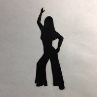 Disco Dancer 100 Cookie Cutter (3 Inches)