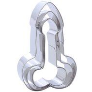 SOOKOO 3 Pack Stainless Steel Cake Cookie Cutter Set Bachelorette Bridal Party Girls Night Favor