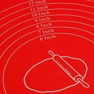 Silicone Baking Mat With Measurements By Devulj &ndash; Large, Full Size 11&rdquo; x 15&rdquo; Silicone Rolling Mat - Non-Stick... N4