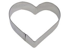 R&amp;M Heart 4&quot; Cookie Cutter in Durable, Economical, Tinplated Steel