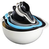 Nesting Bowls by Vesper&rsquo;s Kitchen Cooking Set Best Space Saving RV Camping Accessories and Supplies with Mixing...