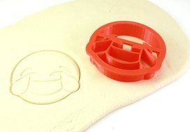 Tears of Joy Emoji Cookie Cutter N4