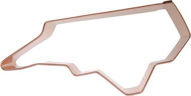 CopperGifts: North Carolina State Shape Cookie Cutter