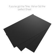 GuteK&uuml;chen Black Multi-Purpose Teflon Sheets, Set of 3, 23&rdquo; x 16&rdquo; Heavy Duty, Heat Resistant, Non-Stick, Reusable... N5