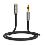 3.5mm Extension, Ugreen Slim 3.5mm Male to Female Stereo Audio Extension Cable Adapter Gold Plated Compatible... N8