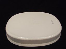 Corning Ware Oval Baker in the French White 2.5 Litter F-4-B N4
