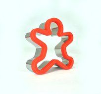 Uniware Large 3 Inches Stainless Steel Cookie Cutter Set of 4 (Heart Cookie Cutter, Star Cookie Cutter and Flower... N2